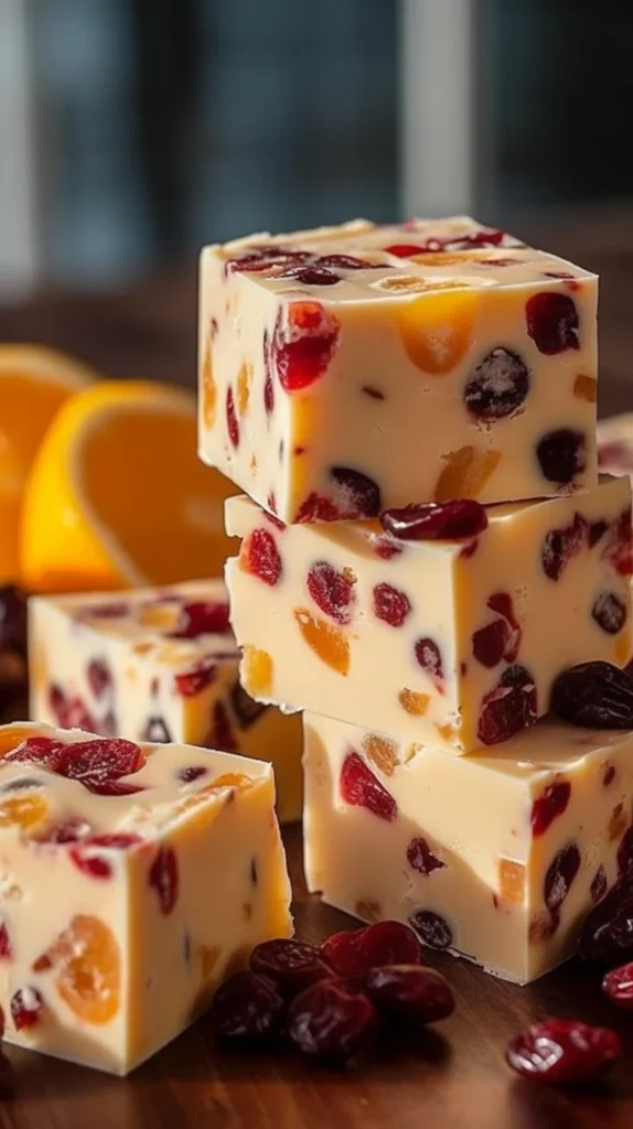 Deliciously easy cranberry orange fudge recipe for festive occasions