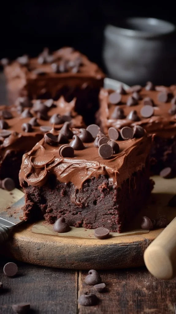 Delicious flourless brownies on a plate, perfect for gluten-free diets.