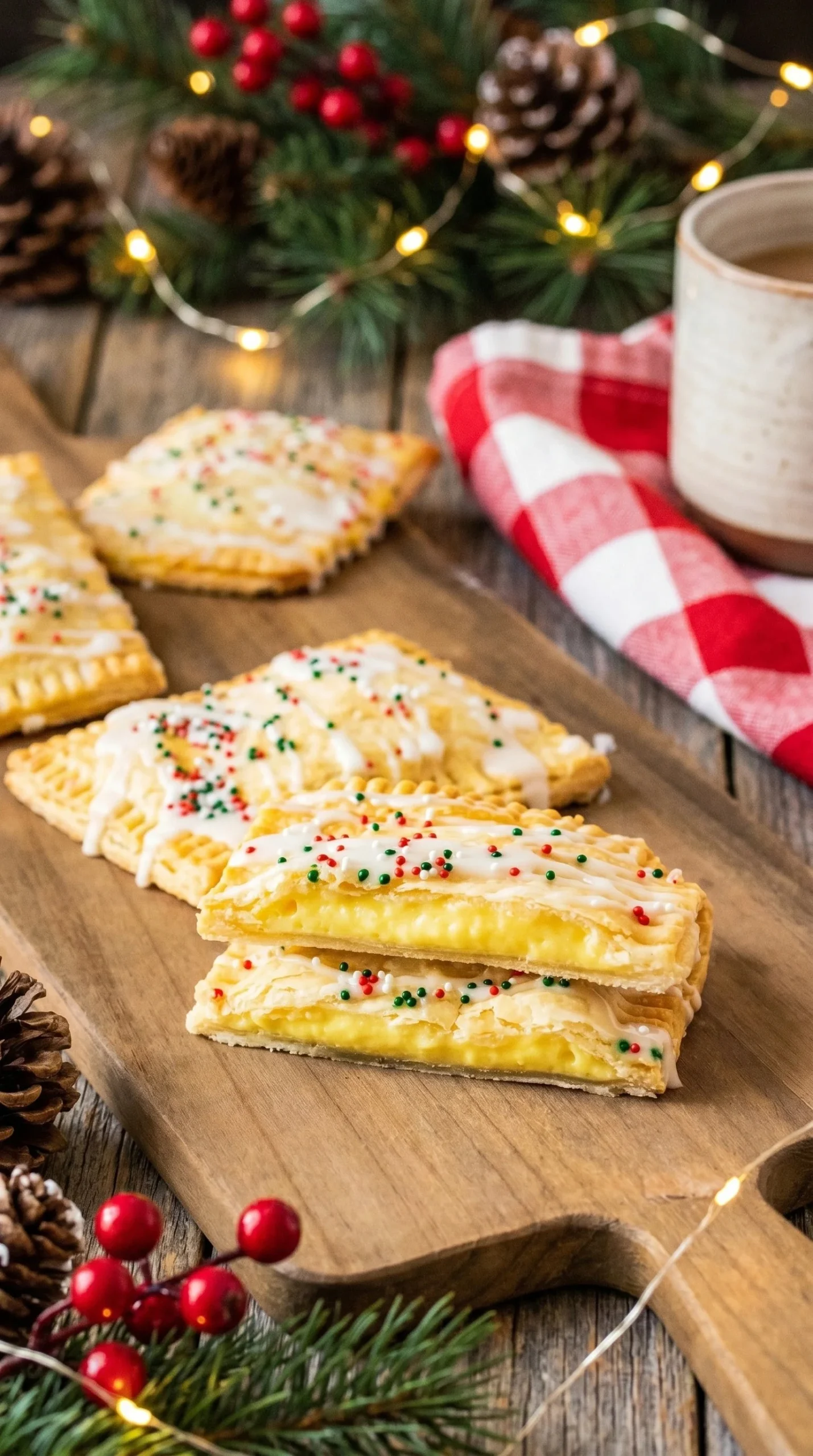 Delicious homemade Holiday Pie ready for festive celebrations.