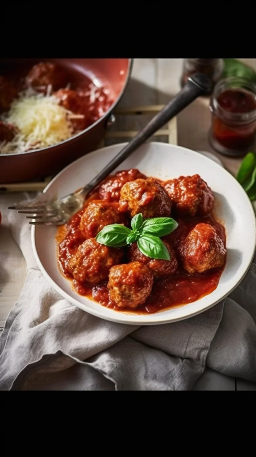 Deliciously stuffed Porcupine Meatballs ready to serve, featuring rice and ground beef.