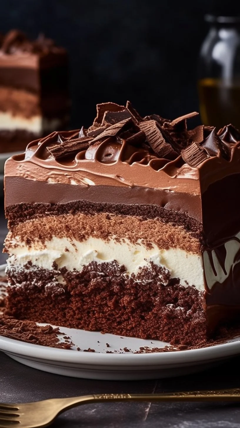 Delicious sugar-free sex in a pan dessert served on a plate