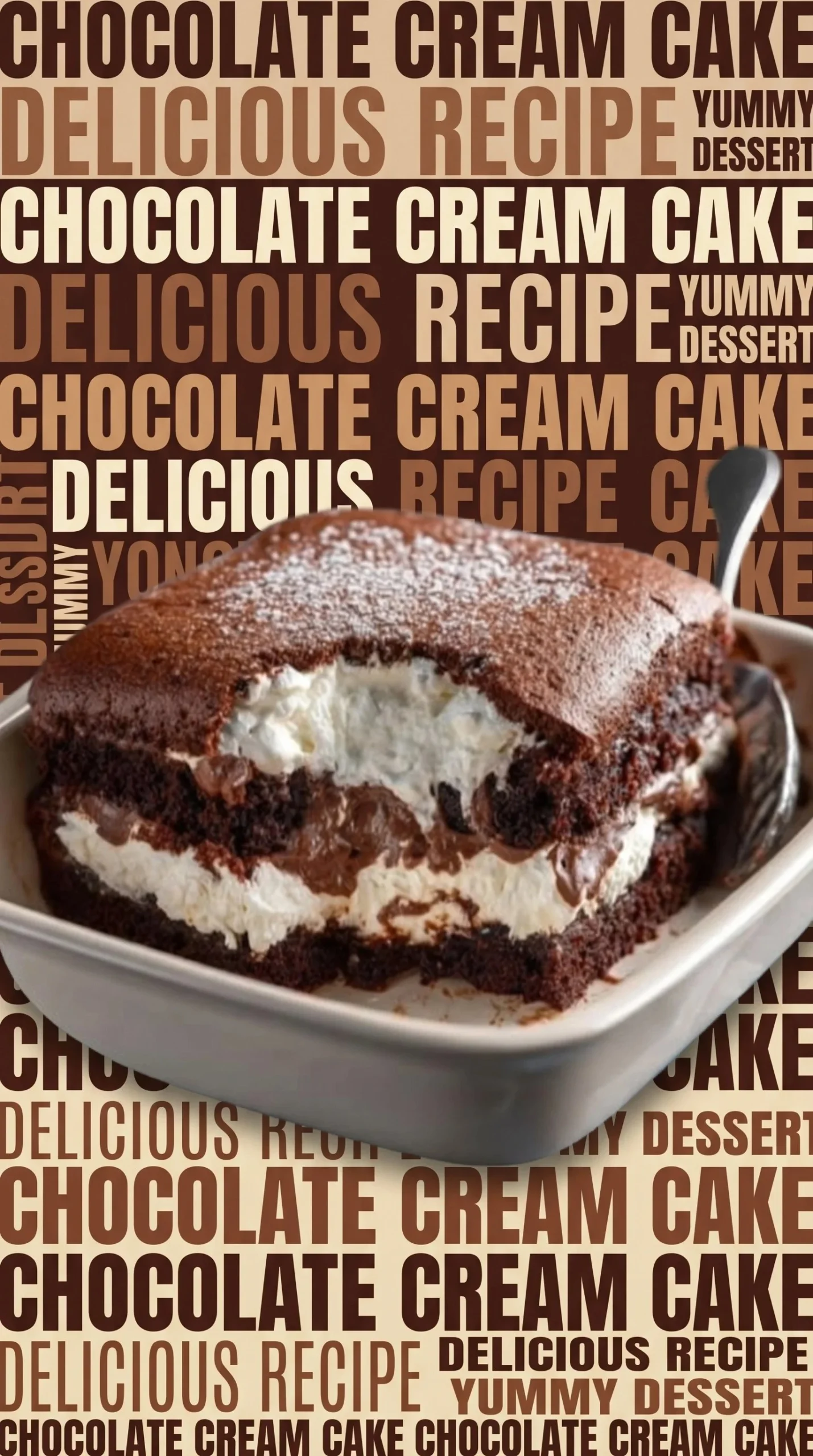 Delicious Amish whoopie pie casserole served in a baking dish