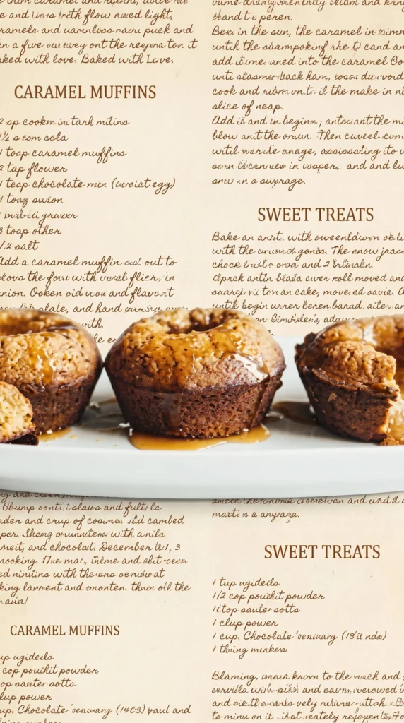 Plate of delicious ANZAC Biscuit Muffins topped with coconut and oats