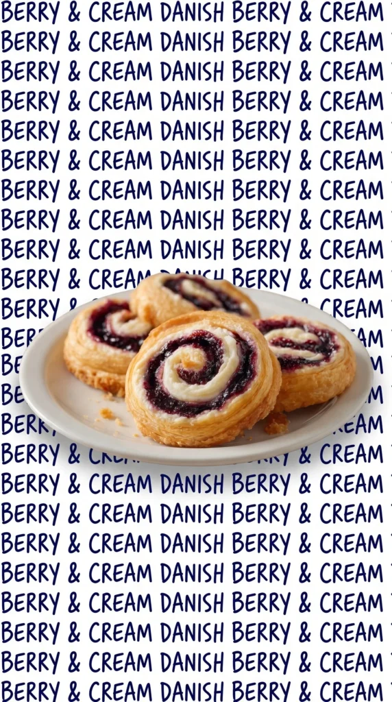 Blueberry cream cheese swirls - a tasty no added sugar dessert