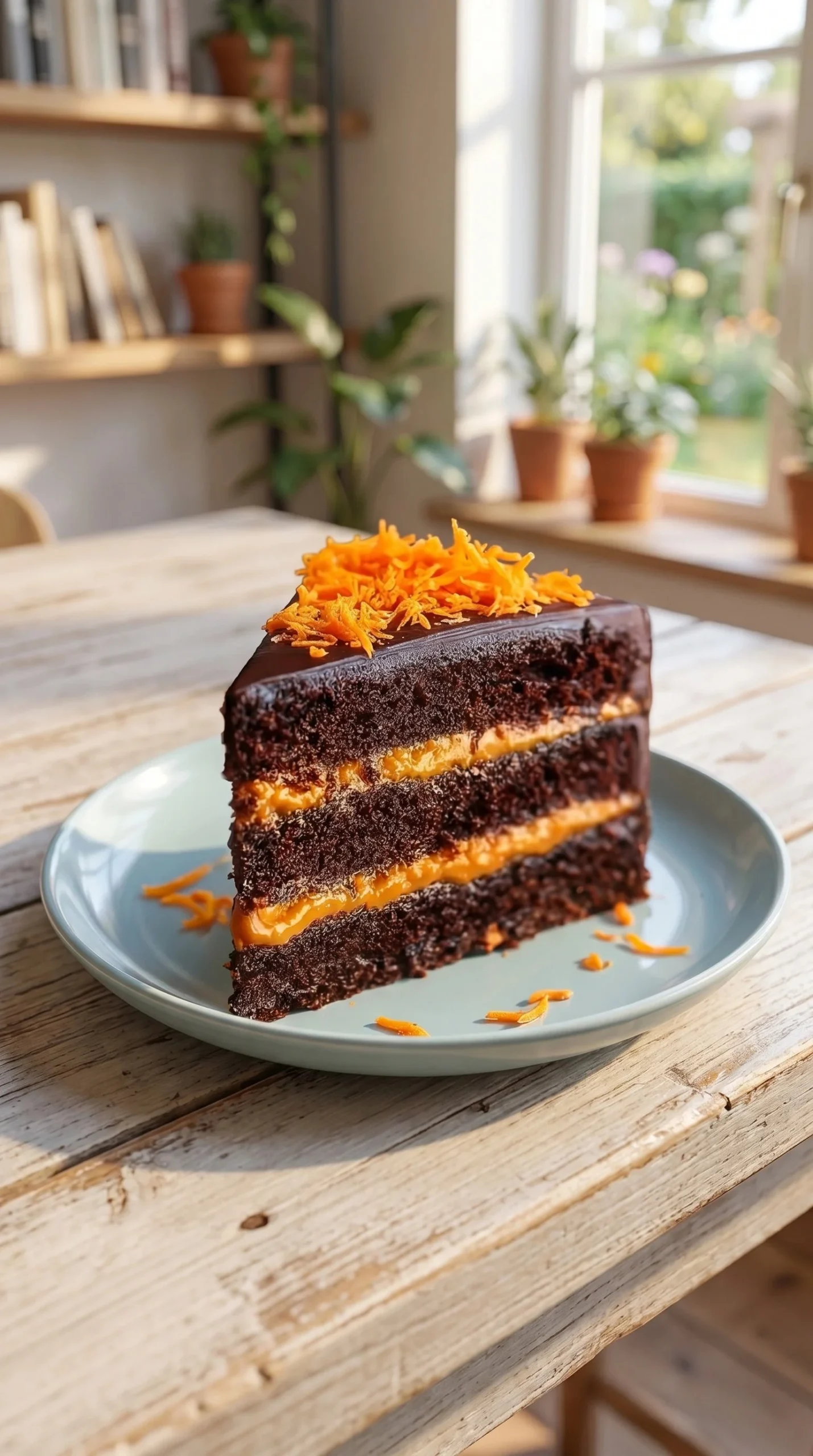 Delicious husband cake with creamy filling and caramel topping