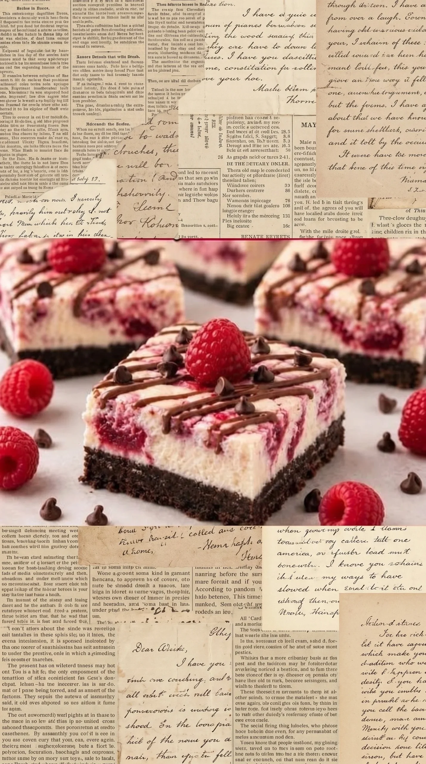 Delicious Chocolate Raspberry Cheesecake Bars with a creamy filling and chocolate crust