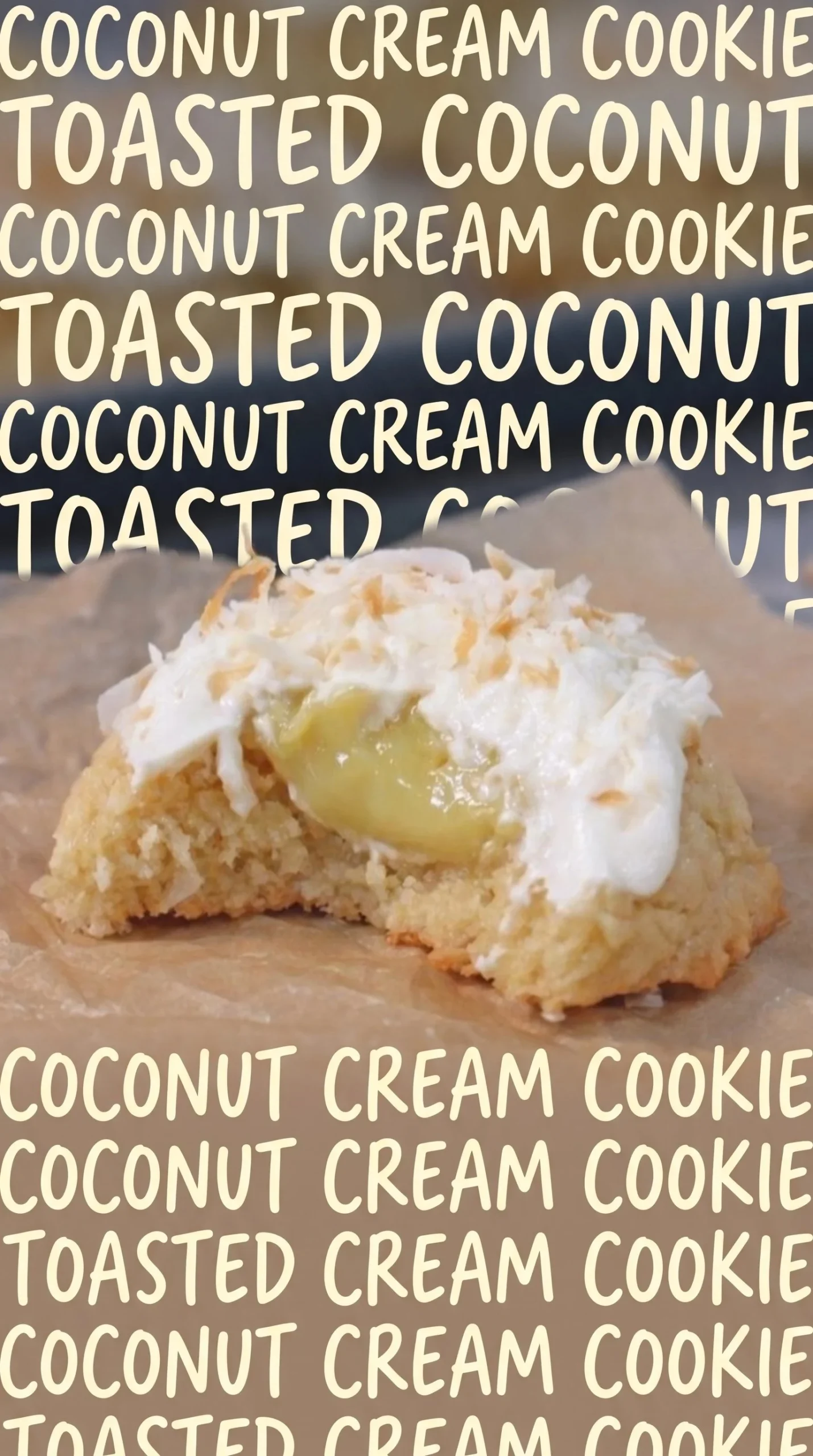 Delicious coconut custard creams served in a dessert bowl.