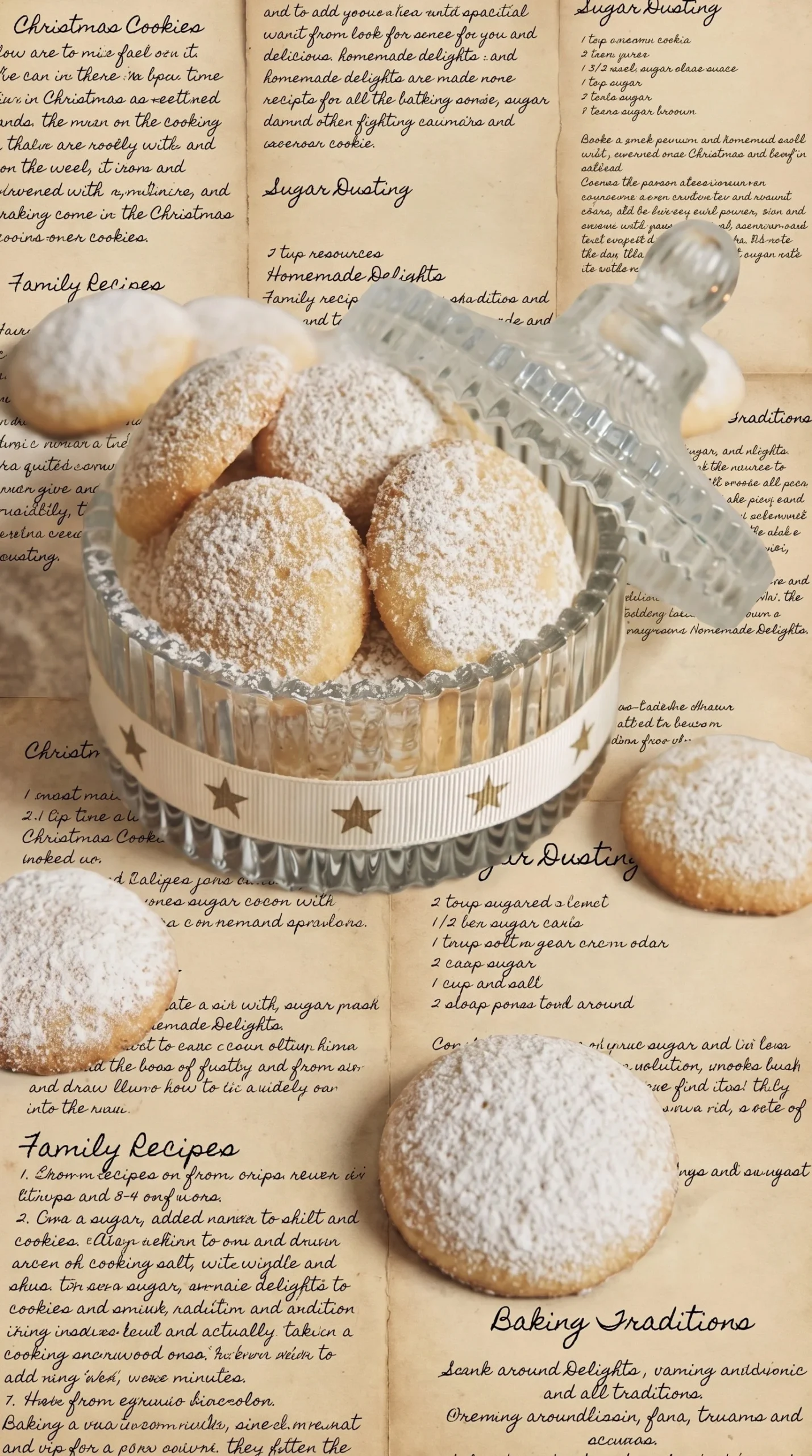 Plate of delicious homemade condensed milk cookies, golden and soft