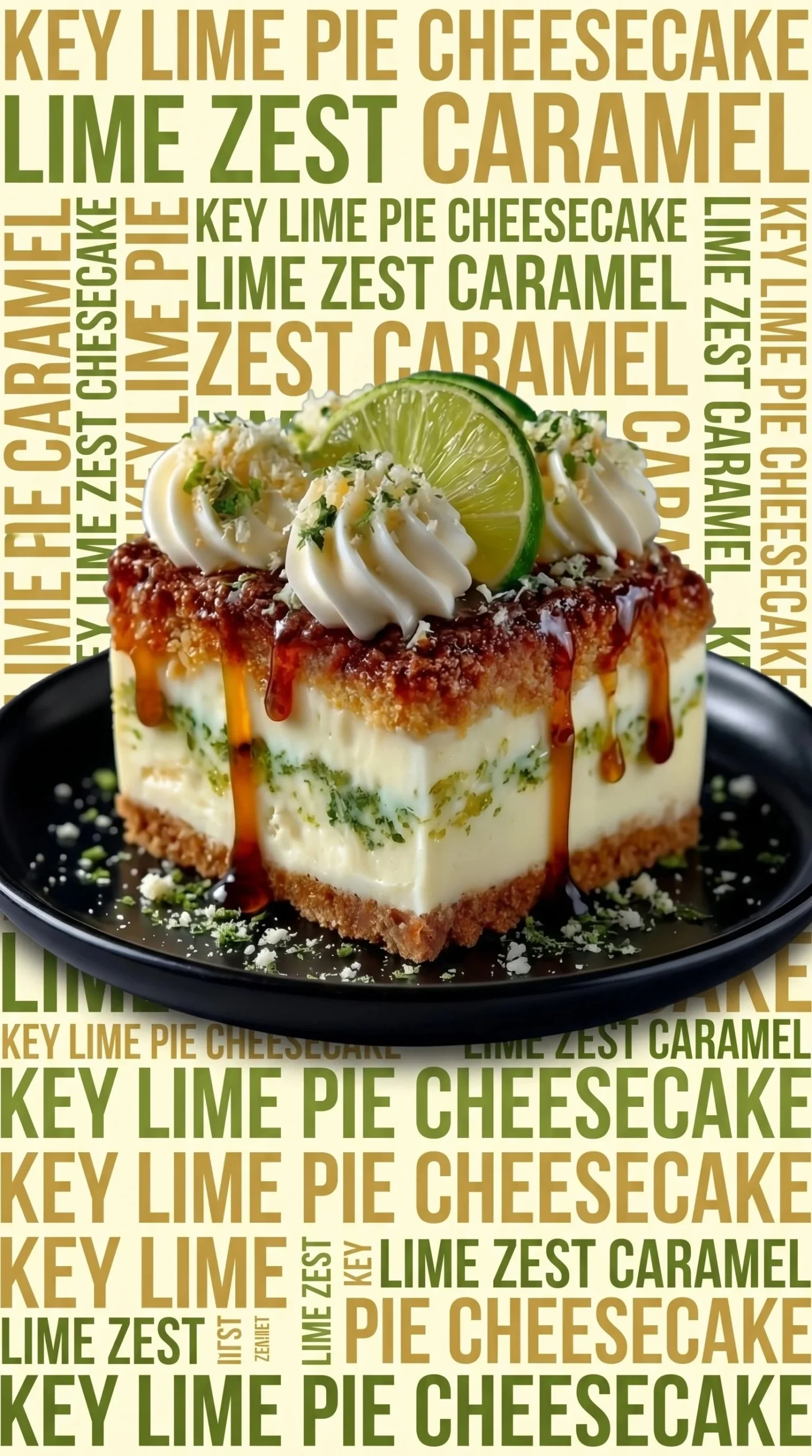 Creamy lemon poke dessert with white chocolate topping