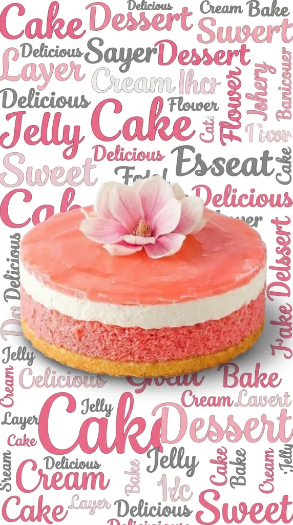 Decadent Hawaiian Guava Cake with tropical guava frosting and fresh fruit