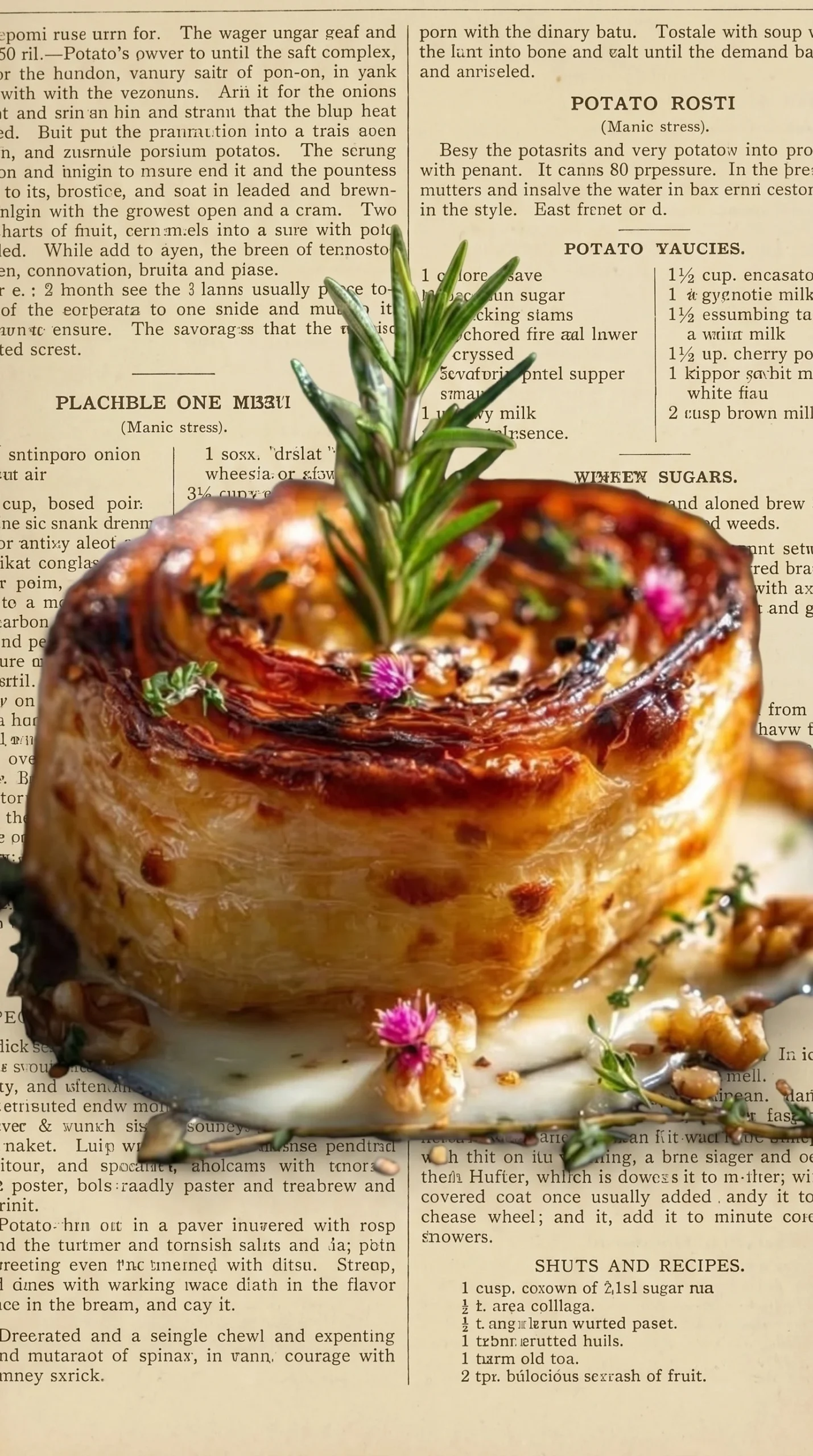Edible Candle Brie Tower featuring rosemary wick for gourmet presentations