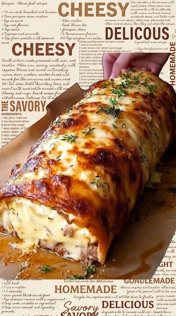 Savory ground beef turnovers, golden brown and flaky, ready to serve.