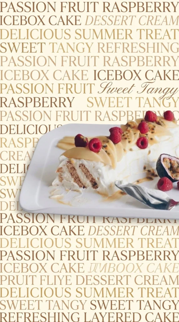 Mango and Cream Cheese Log dessert garnished with fresh mango slices