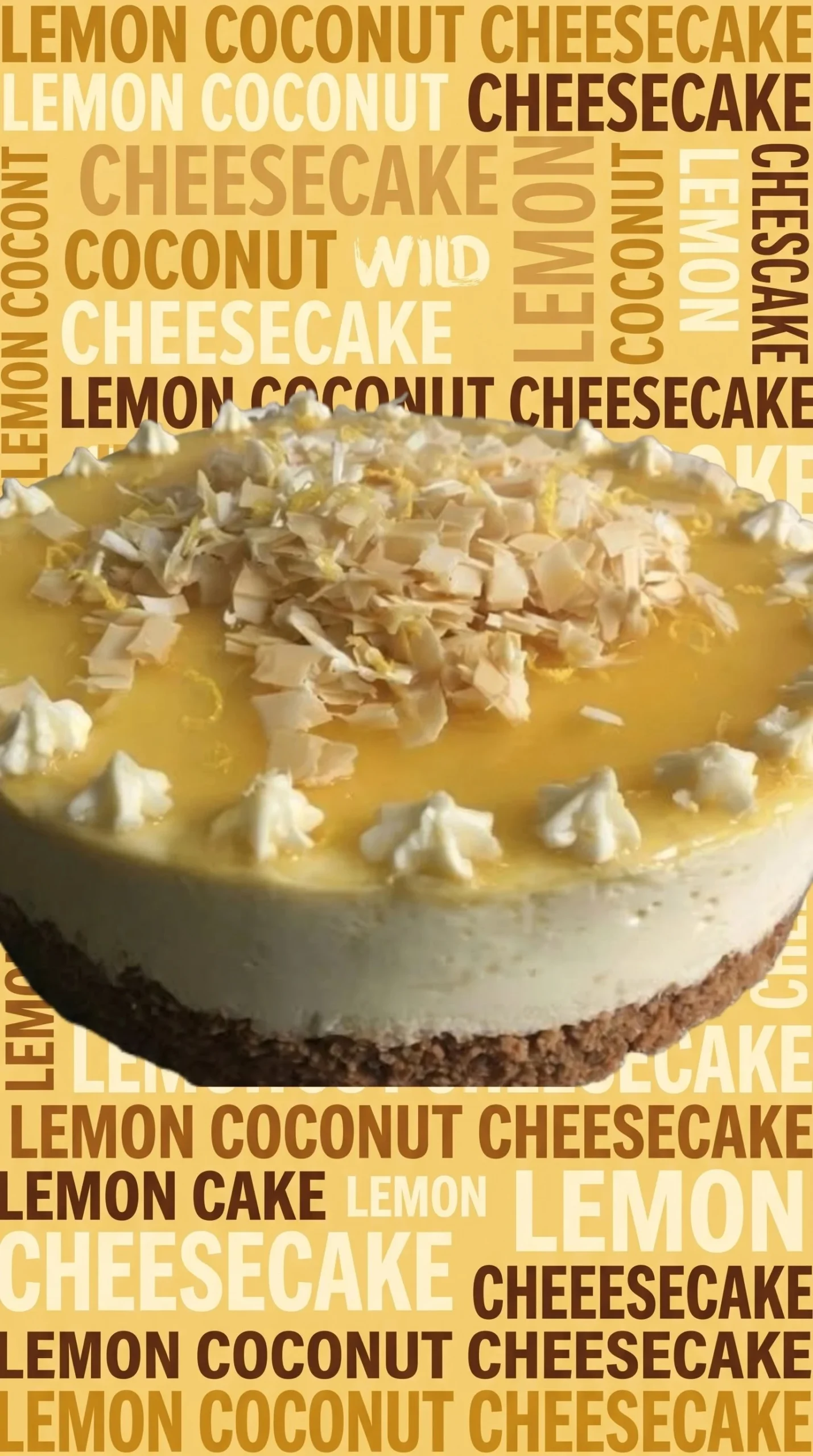 No-Bake Lemon & White Chocolate Cheesecake dessert slice on a plate