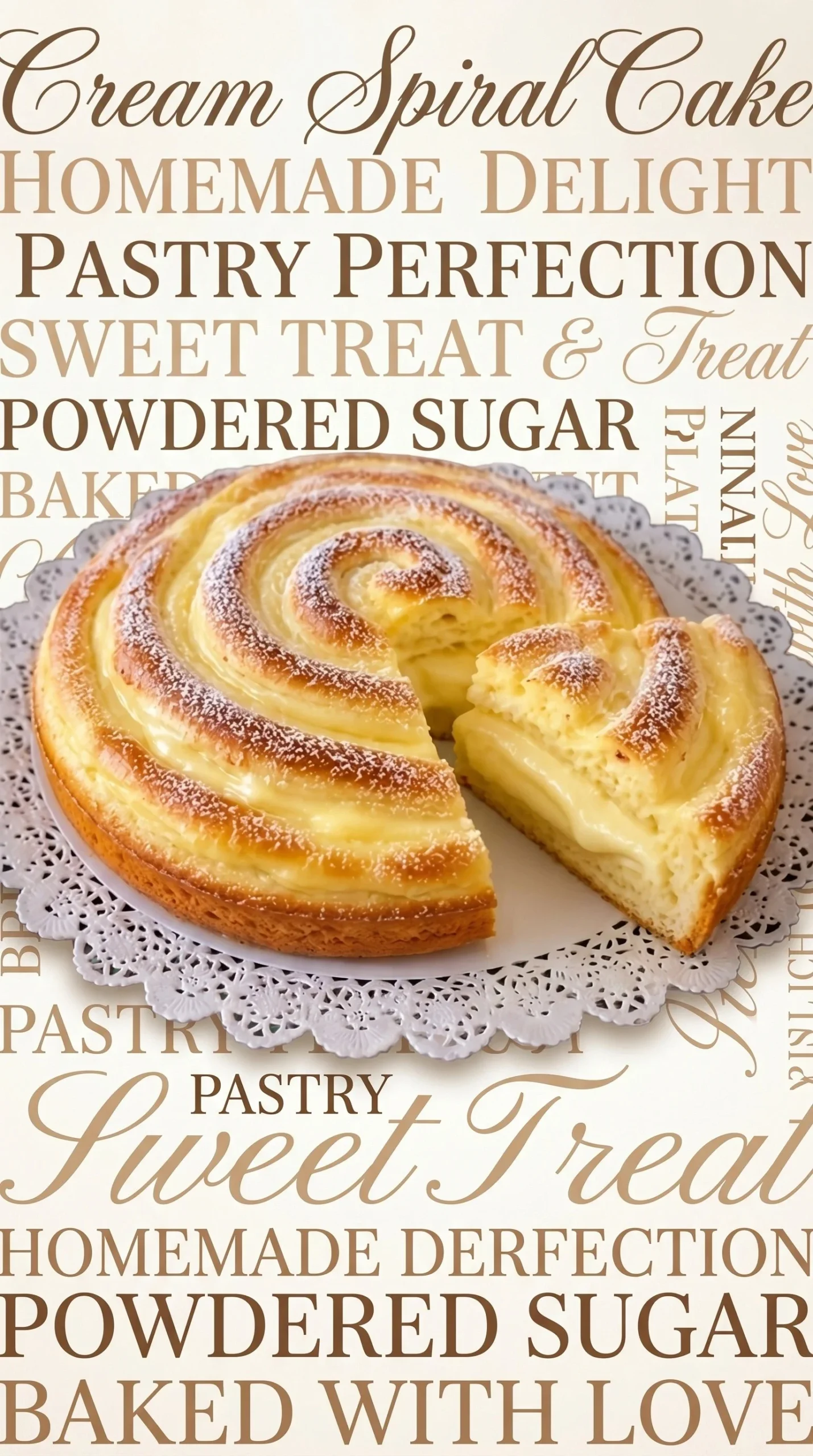Delicious Paris Brest pastry topped with fresh strawberries and cream
