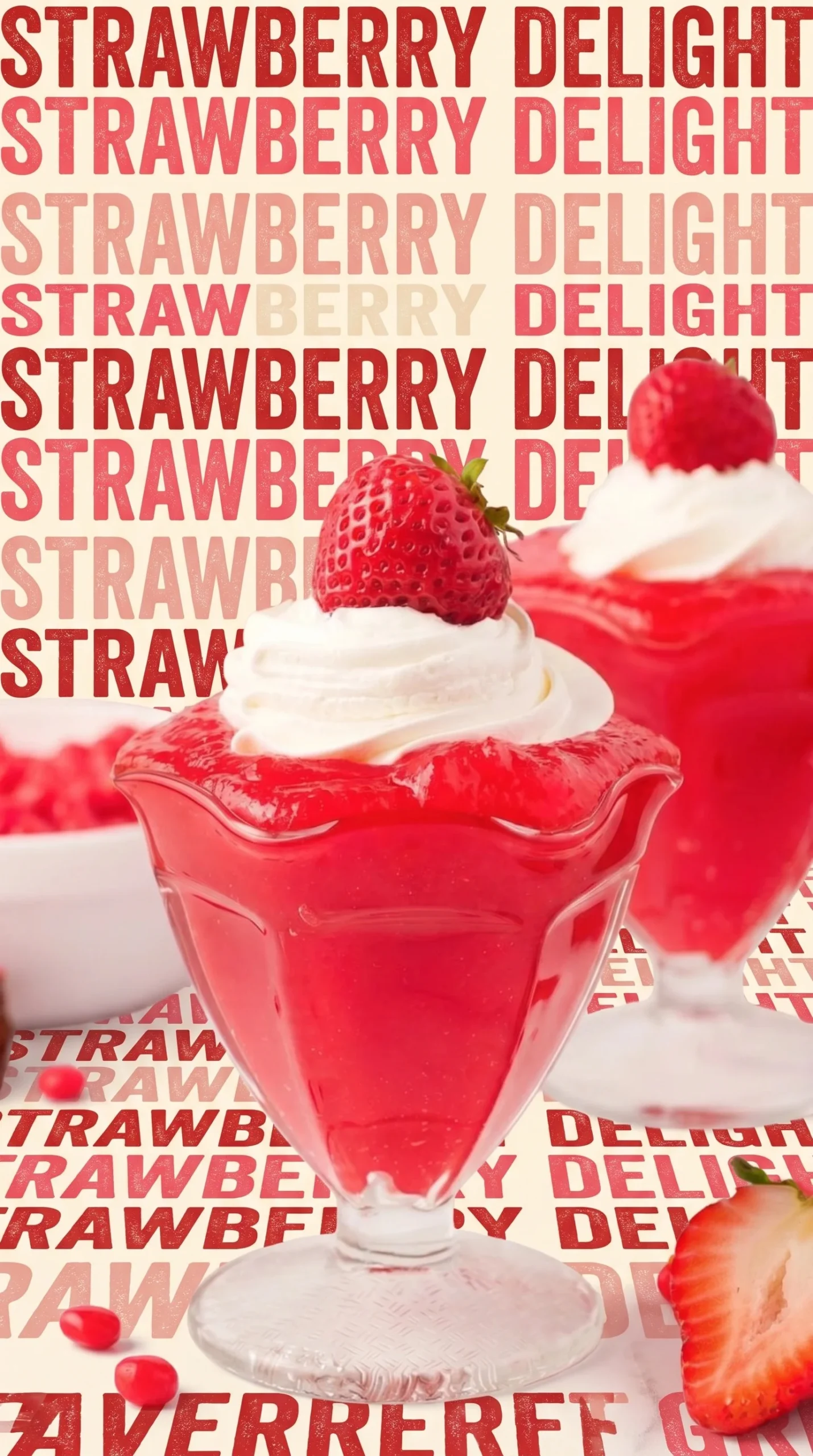 A vibrant and flavorful Red Hot Jello dessert garnished with spices.