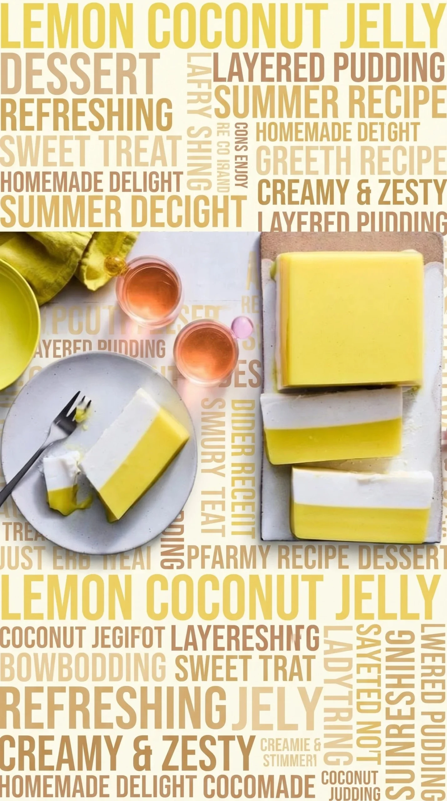 Retro Pine Lime Jelly Cake topped with vibrant lime jelly and whipped cream